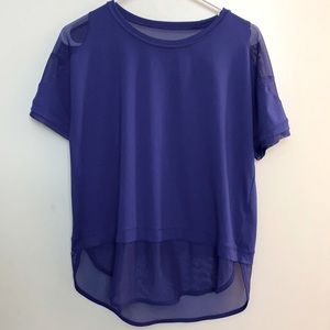 Calia Top with mesh detail